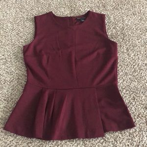 BR peplum top